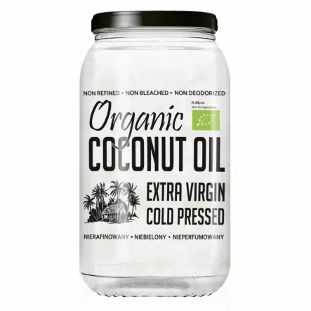 Olej Kokosowy Extra Virgin Bio 1 l - Diet-Food