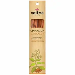 Kadzidło Indyjskie - Cynamon 15 Sztuk (30 g) - Sattva