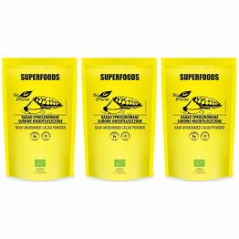 3 x Kakao Sproszkowane Surowe Nieodtłuszczone Bio 150 g - Bio Planet