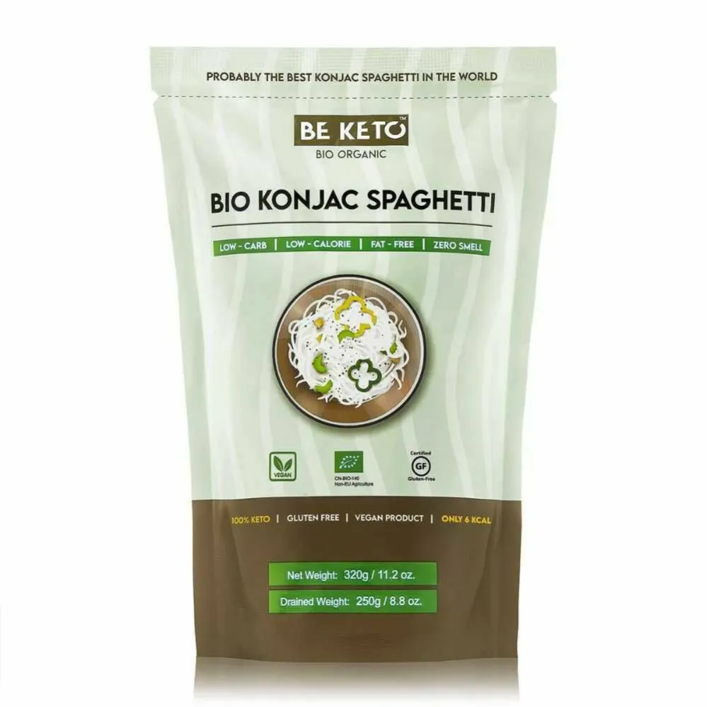 Makaron Konjac Spaghetti BIO 320 g  - BeKeto