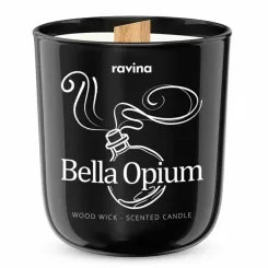 Sojowa Świeca Zapachowa w Szkle - Bella Opium - Ravina