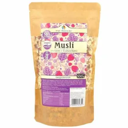 Musli Owsiane z Truskawkami Bezglutenowe 500g - Simpatiko