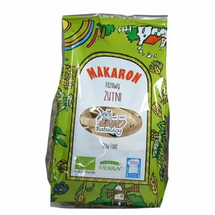 Makaron Żytni Razowy Wstążka Bio 400 g - Babalscy