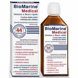 Immuno and Neuro Lipids Płyn 200 ml - BioMarine Medical