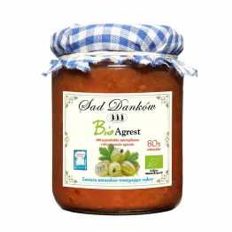 Dżem Agrestowy Bez Dodatku Cukru Bio 260 g Sad Danków