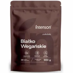 Białko Wegańskie o Smaku Czekoladowym 900 g - Intenson