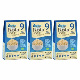 Zestaw 3 x Makaron Konjac Spaghetti Bezglutenowy Bio 385g - Better Than Foods