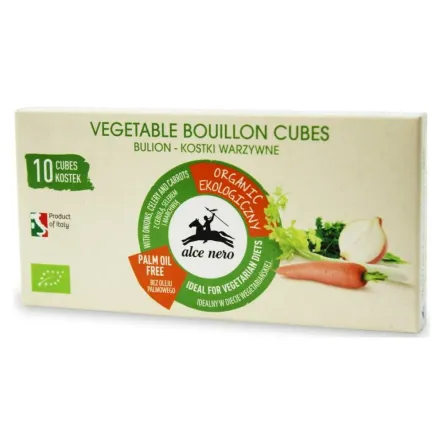 Kostki Warzywne Bio 100 g - Alce Nero - Buliony Warzywne w Kostkach
