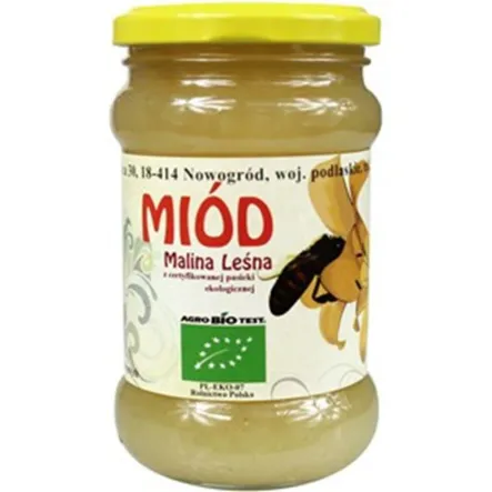 Miód Malina Leśna Bio 400 G - Sznurowski