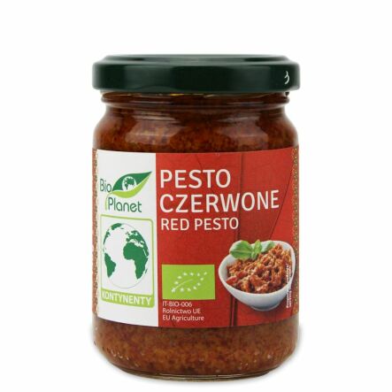 Pesto Czerwone Bio 140 g - Bio Planet