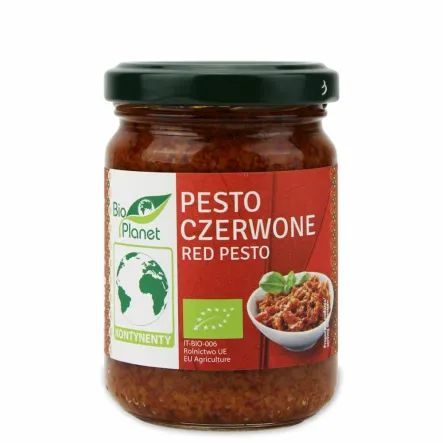 Pesto Czerwone Bio 140 g - Bio Planet