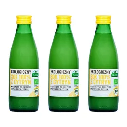 Zestaw 3 x Sok z Cytryn z Sycylli Bio 250 ml Ekowital