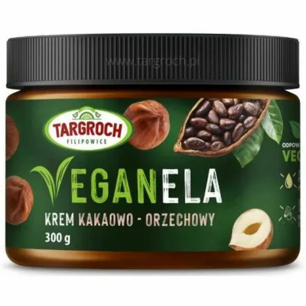 Veganella Krem Kakaowo-Orzechowy 300 g - Targroch