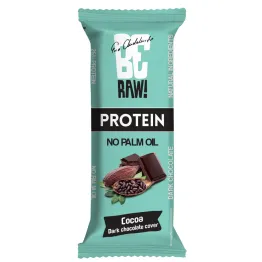 BeRaw Baton Protein Cocoa 40 g - Foodwell