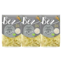 3 x Makaron Ryżowy Świderki Bezglutenowy Bio 250 g - Bartolini