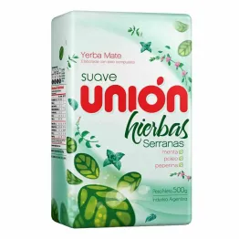 Yerba Mate Union Hierbas Serranas 500 g - Unmate