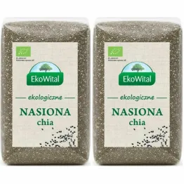 Nasiona Chia Bio 400 g - Zestaw 2 x Nasiona Chia (Szałwia Hiszpańska) Bio 200 g - Eko-Wital