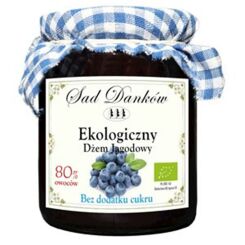 Dżem Jagodowy Bez Dodatku Cukru Bio 260 g Sad Danków