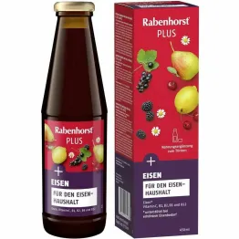 Napój Owocowo-Ziołowy z Żelazem i Witaminami 450 ml (poprzednia nazwa Bogactwo Żelaza Plus Witaminy) - Rabenhorst