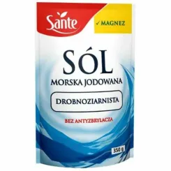 Sól Morska Jodowana Drobnoziarnista 350 g - Sante