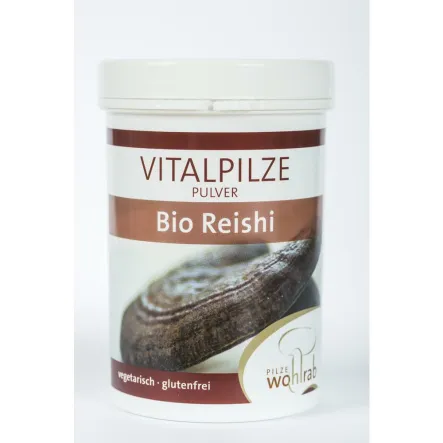 Reishi Grzyby Sproszkowane Lakownica Lśniąca Bio 100 G - Pilze Wohlrab