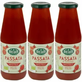 3 x Passata Pomidorowa Bio 680 g  - La Bio Idea
