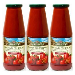 3 x Przecier Pomidorowy Passata Bio 680 G  - La Bio Idea