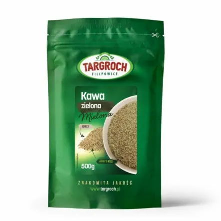 Kawa Zielona Mielona 500 g - Targroch 