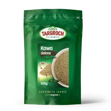 Kawa Zielona Mielona 500 g - Targroch 