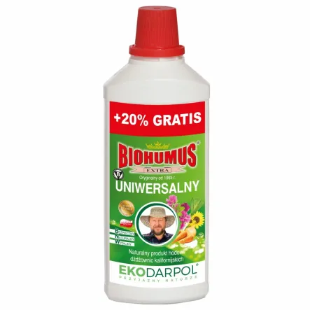 Biohumus Extra Uniwersalny 1 l +20% Gratis (1,2 l) - Ekodarpol