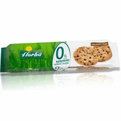 Ciastka z Kawałkami Czekolady Bez Dodatku Cukru 120 g - Florbu