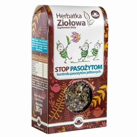 Herbatka Ziołowa Stop Pasożytom 80 g - Natura Wita