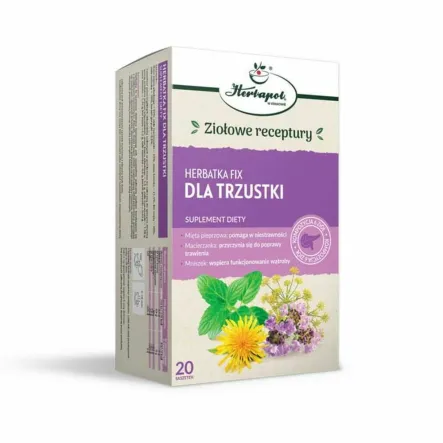Herbatka Dla Trzustki FIX 40 g (20x 2 g) - Herbapol Kraków