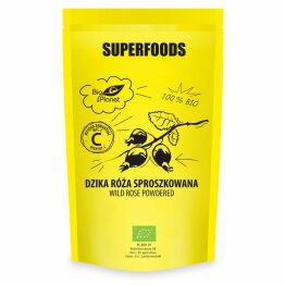 Dzika Róża Sproszkowana Bio 150 g - Bio Planet