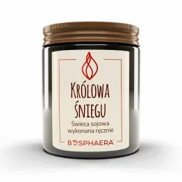 Świeca Sojowa Królowa Śniegu 190 g - Bosphaera