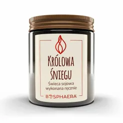 Świeca Sojowa Królowa Śniegu 190 g - Bosphaera