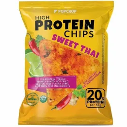 Chrupki Piramidki Proteinowe o Smaku Sweet Thai Bezglutenowe 60 g - Popcrop
