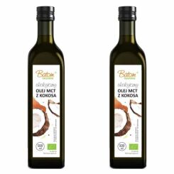 2 x Olej MCT z Kokosa Bio 500 ml - Batom