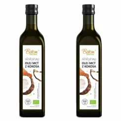 2 x Olej MCT z Kokosa Bio 500 ml - Batom