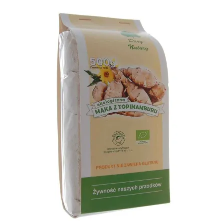 Mąka z Topinamburu Eko 0,5 kg - Dary Natury