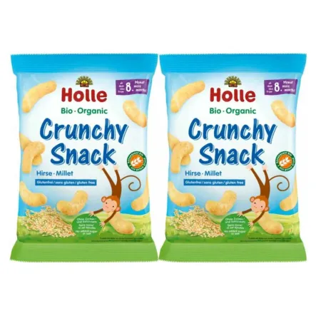 2 x Chrupki Jaglane Bio 25 g Holle