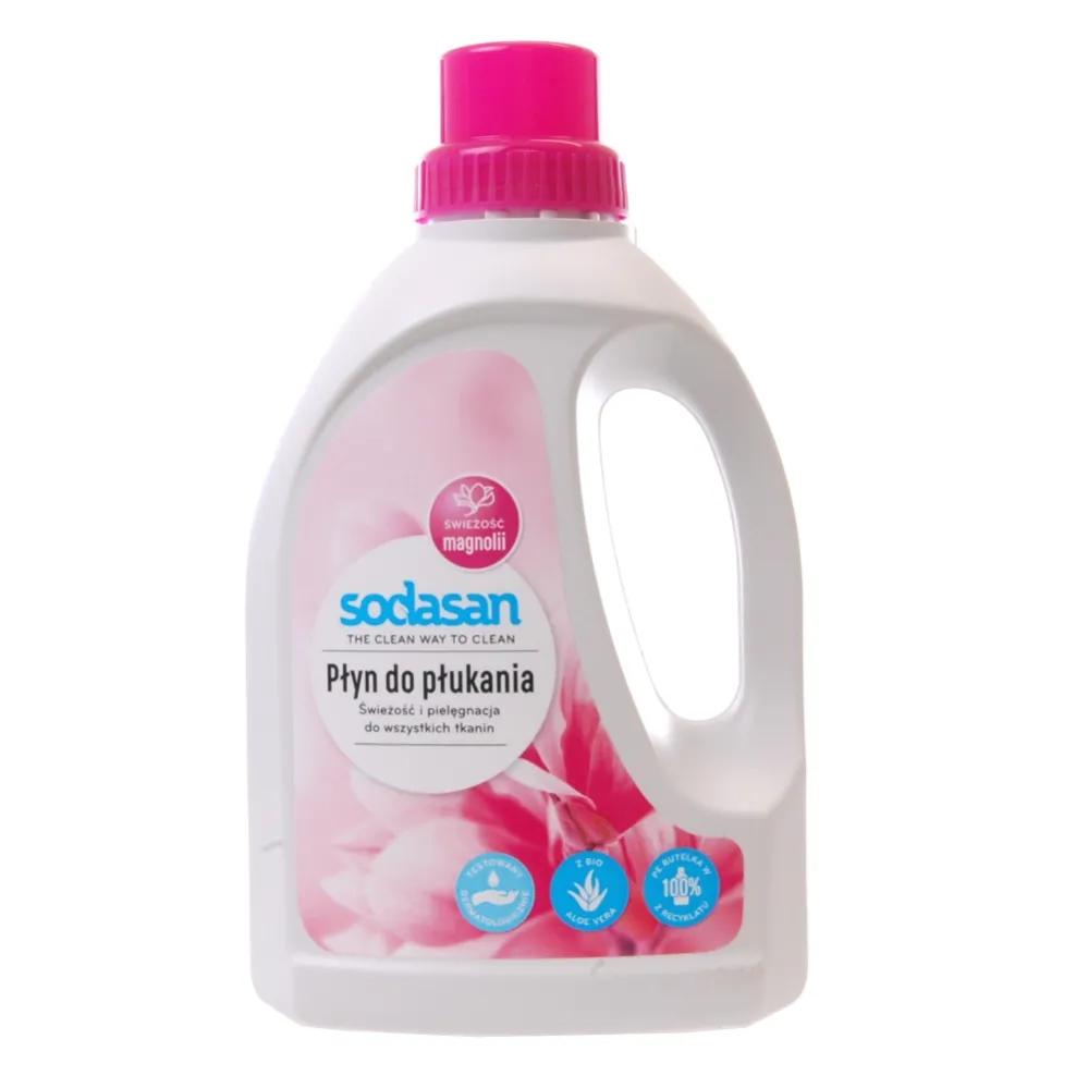 Płyn do Płukania o Zapachu Magnolii 750 ml - Sodasan