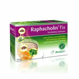 Herbatka Ziołowa Raphacholin FIX 60 g (20 x 3 g) -  Herbapol Wrocław