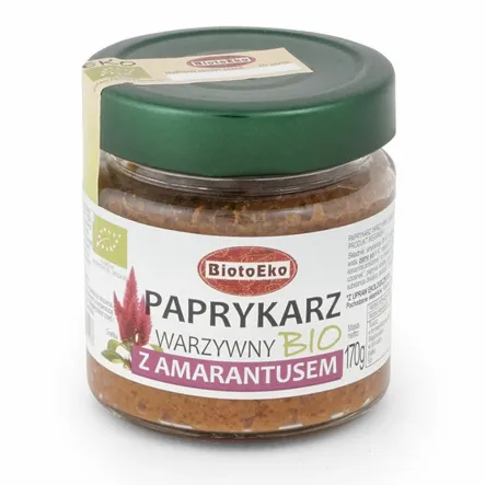 Paprykarz Warzywny z Amarantusem Bio 170 g BiotoEko
