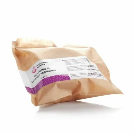 Nawilżająca Bomba Kąpielowa IRYSY 90 g - Alchemia Natury - Przecena Krótka Data Minimalnej Trwałości