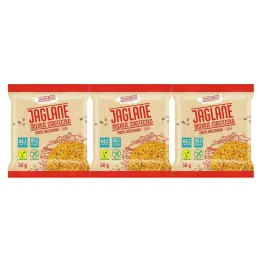3 x Ciasteczko Jaglane Pasta Orzechowa + Chia Bezglutenowe Bez Dodatku Cukru 50 g - Frank & Oli