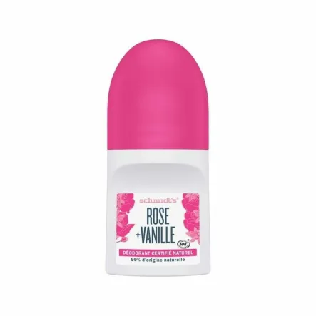 Dezodorant w Kulce Róża Wanilia 50 ml - Schmidts