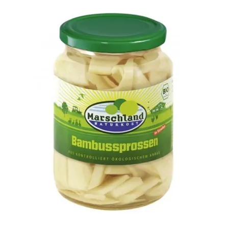 Pędy Bambusa Paski W Zalewie Bio 350 G - Marslchland