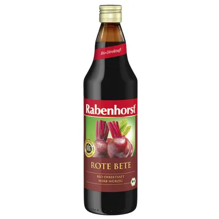 Burak Czerwony Bio Sok 750 ml - Sok z Buraka Rabenhorst