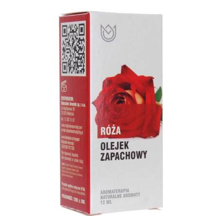 Olejek Zapachowy Róża 12 ml - Naturalne Aromaty